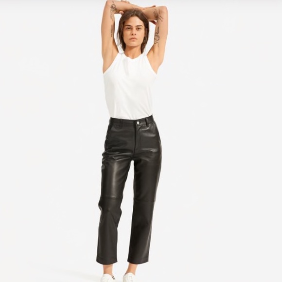 Jumpsuits | Everlane Leather Pant 